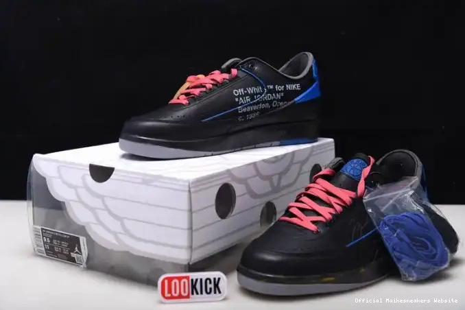 Official Maikesneakers Black DJ4375-004 2 Off-White SP Low Jordan Retro Blue 0529